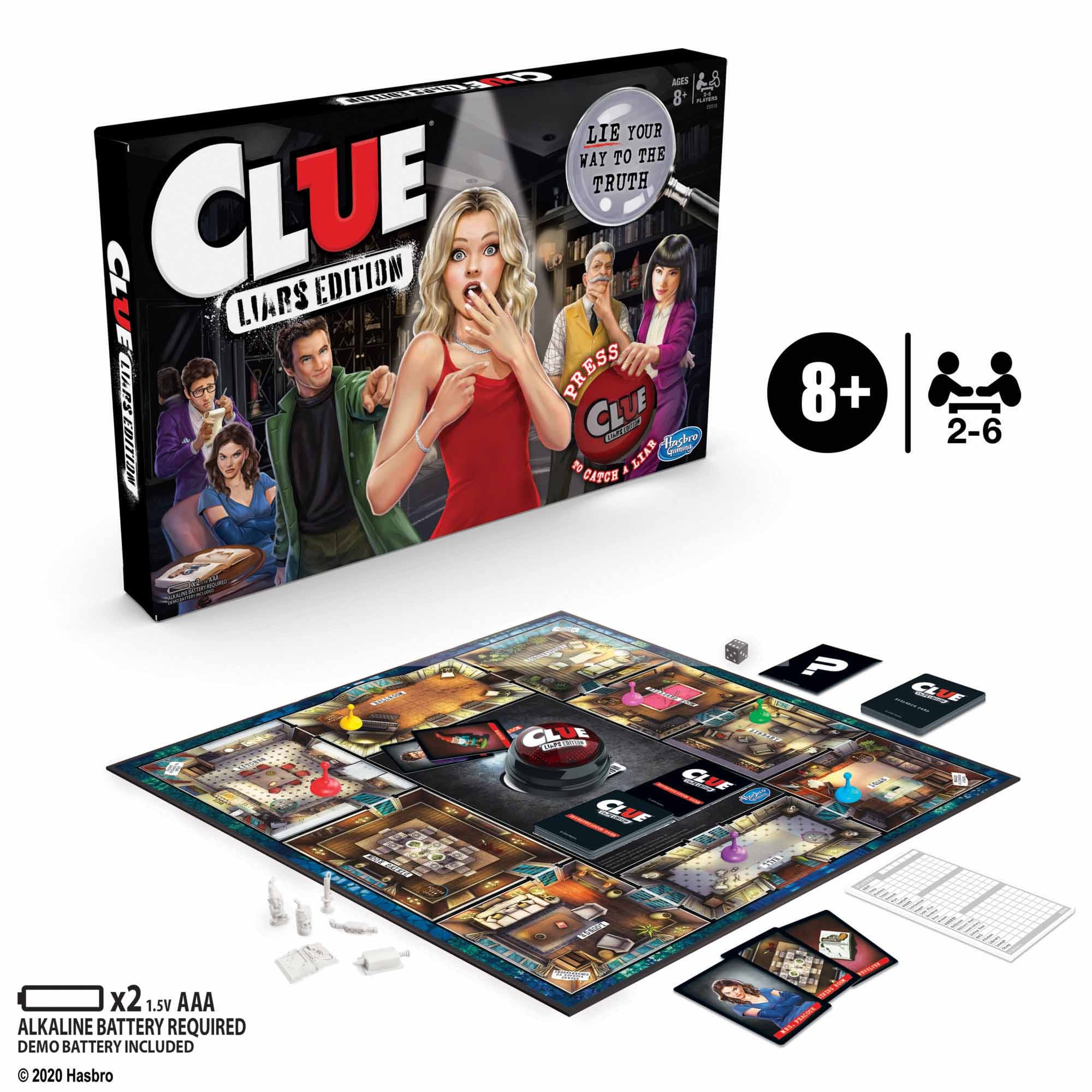  Hasbro Gaming Clue: Disney Villains Edition Board Game