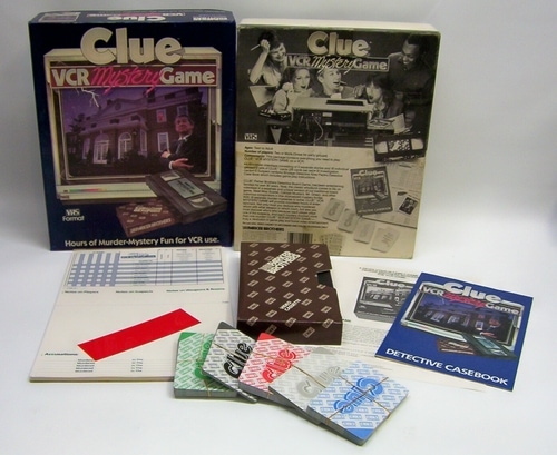 Clue VCR Mystery Game TPO