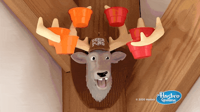 Deer Pong GIF Short