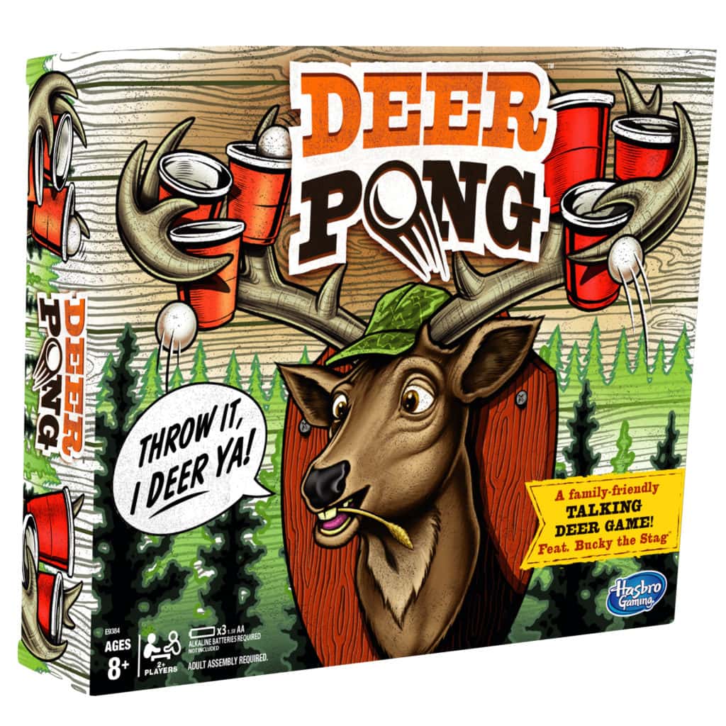 Deer Pong image Front of Pack side angle