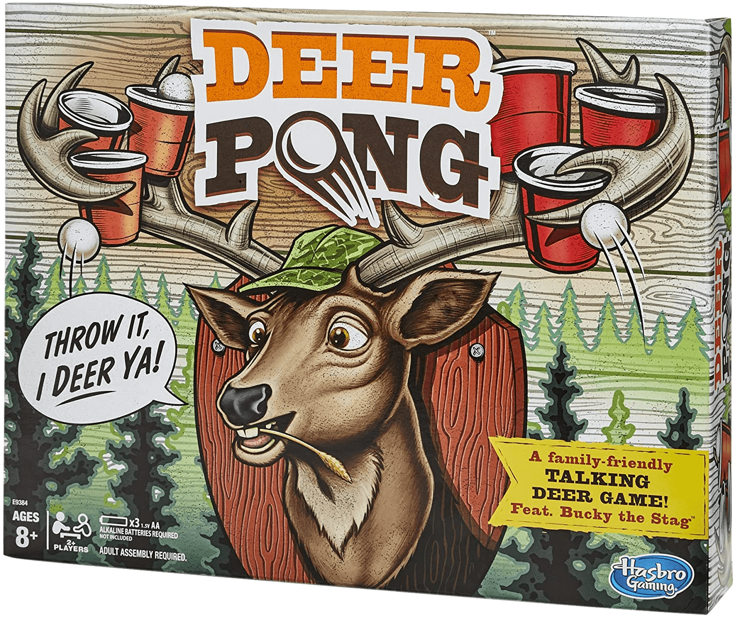 Deer Pong image FOP Front of Pack