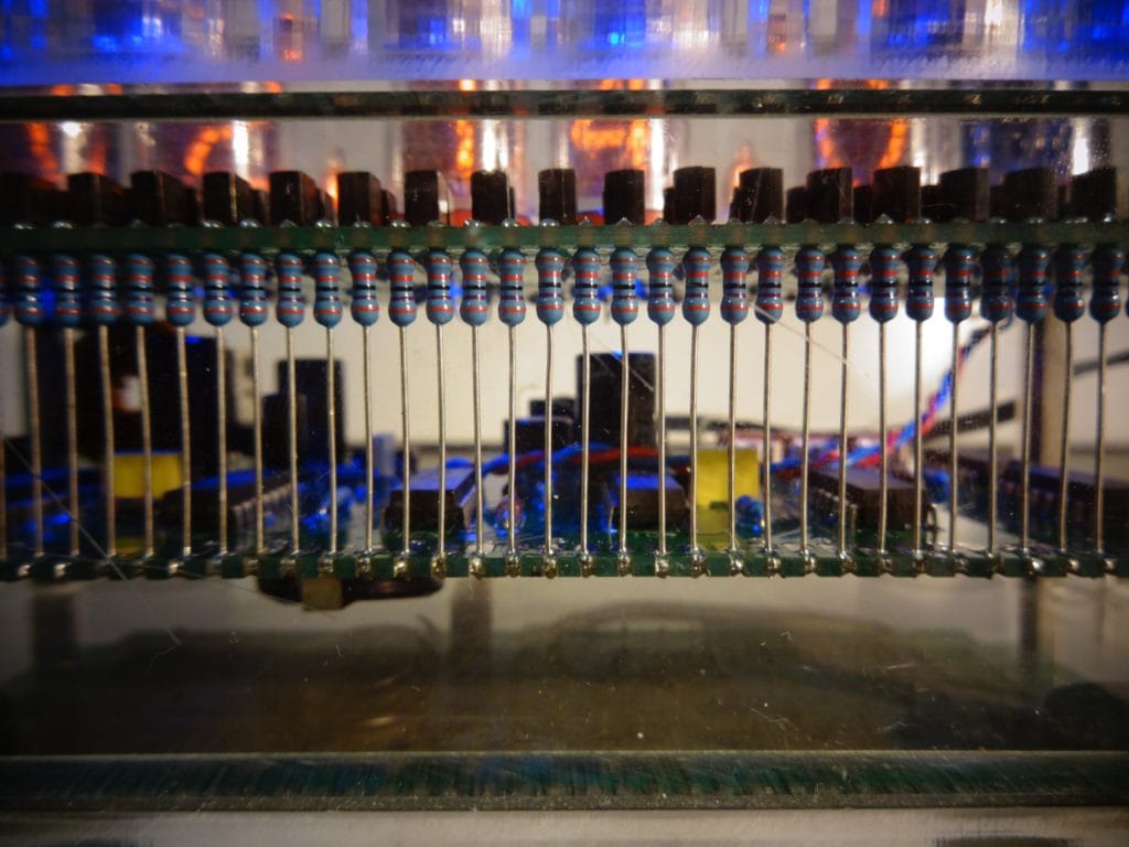 Nixie Tube Resistor PCB Layout