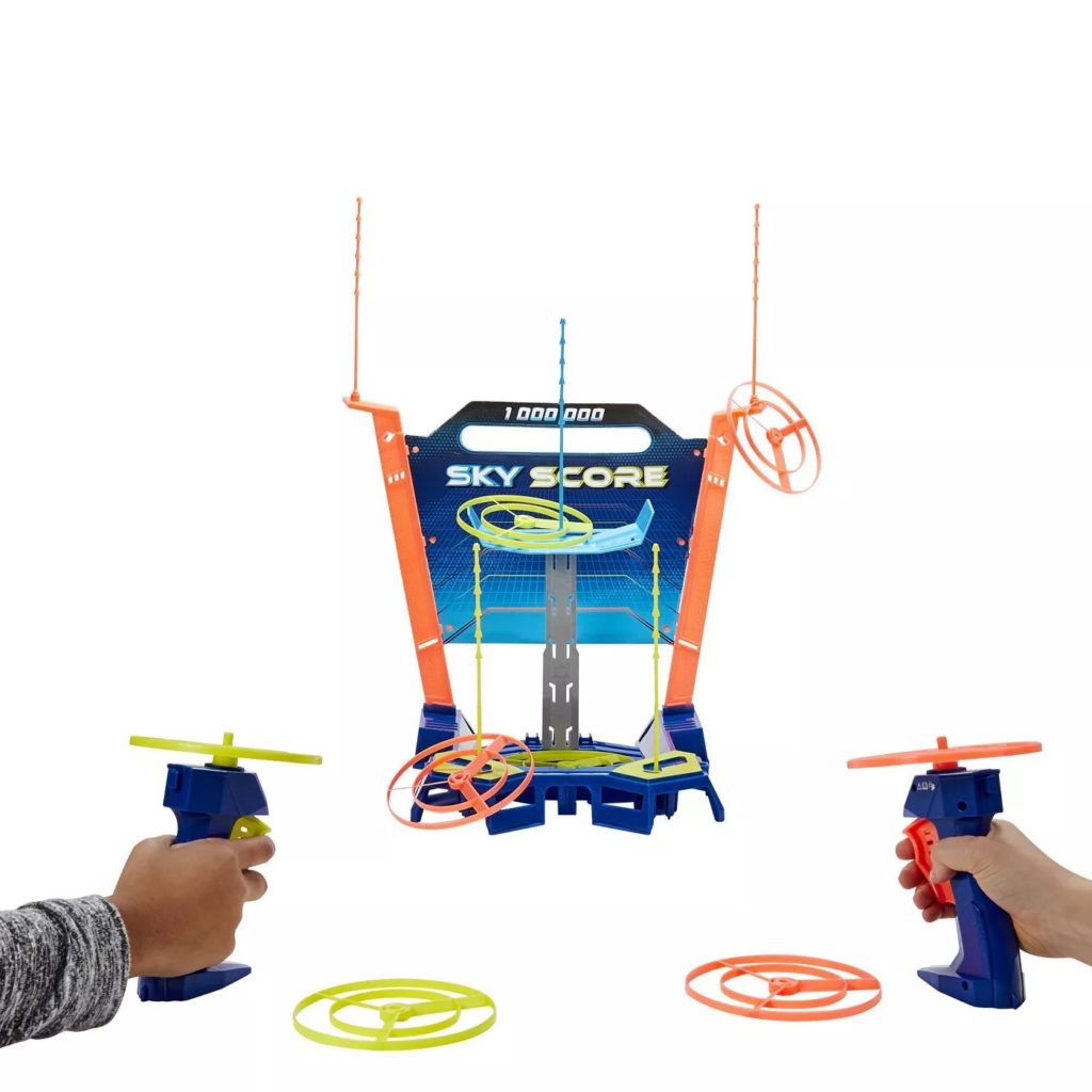 Sky Score Game Hasbro unit showing game play in action