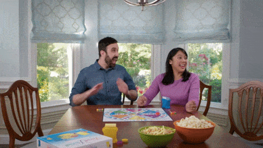 Trivial Pursuit Family Edition - Hasbro Teaser GIF lifestyle